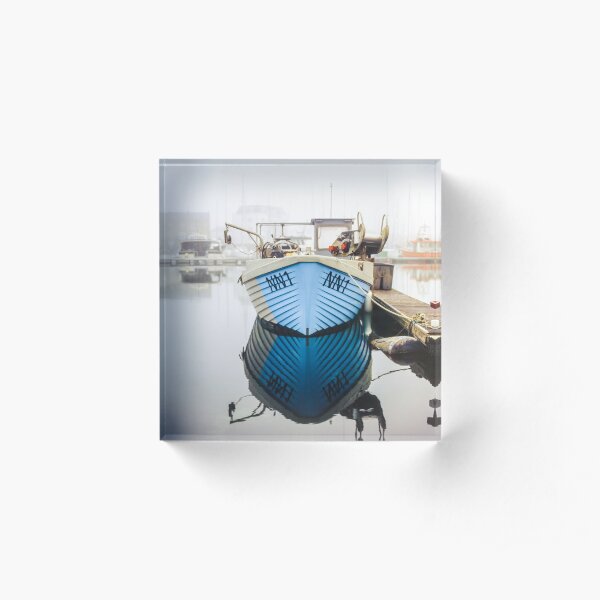 NN1 Fishing boat Sovereign Harbour, Eastbourne. Acrylic Block