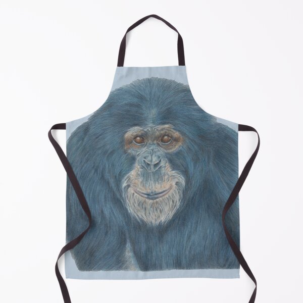 Item preview, chimpanzee drawing designed and sold by MurielCarmet.