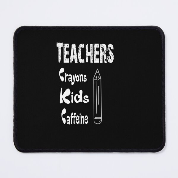 Item preview, Teachers Crayons Kids Caffeine Shirt, L'école Shirt, Crayon shirt, Teachers shirt, Funny Shirt, Valentine Shirt gift, Valentine Day Cut File, gift for Mom, dad gift, gift for birthday designed and sold by GAIDREDA.