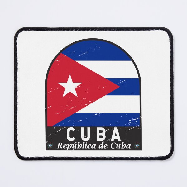 Item preview, Cuba Flag Emblem Distressed Vintage designed and sold by KrisSidDesigns.