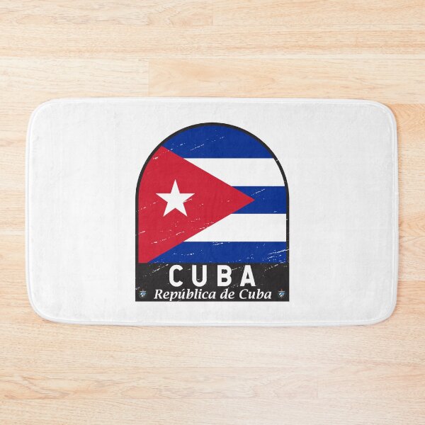 Item preview, Cuba Flag Emblem Distressed Vintage designed and sold by KrisSidDesigns.