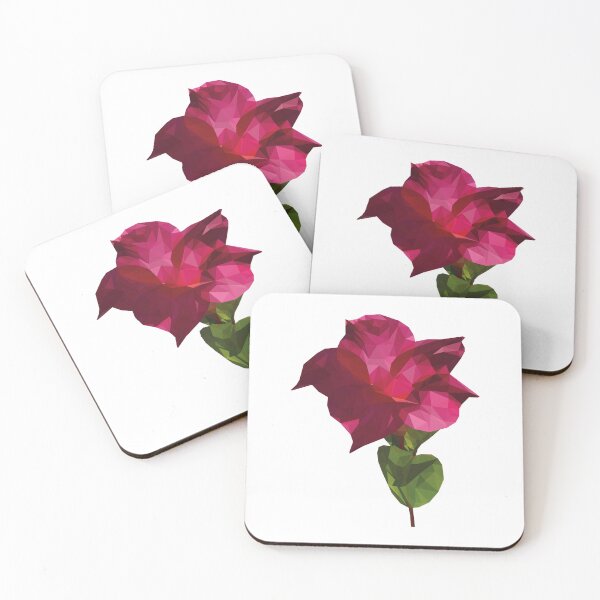 Item preview, Red flower lowpoly transparent designed and sold by xP42.