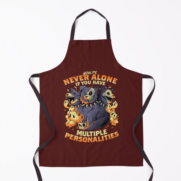 Item preview, Multiple Personalities - Funny Evil Hell Dog Gift designed and sold by EduEly.