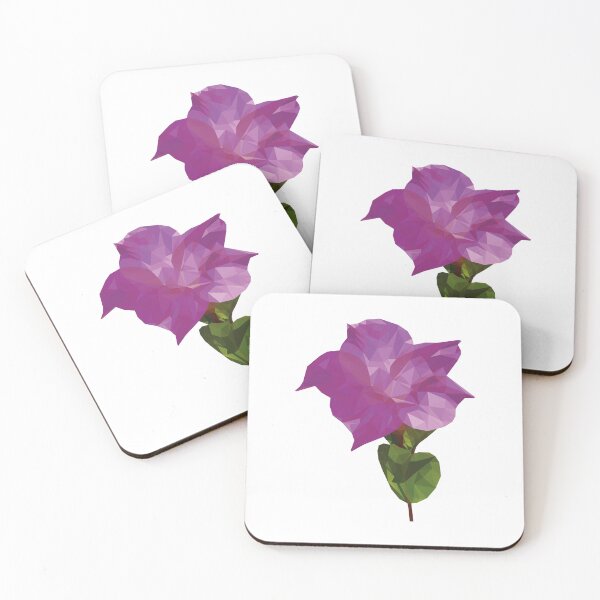 Item preview, Pink flower lowpoly transparent designed and sold by xP42.
