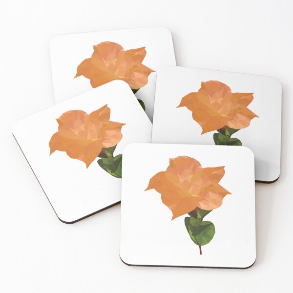 Item preview, Orange flower lowpoly transparent designed and sold by xP42.