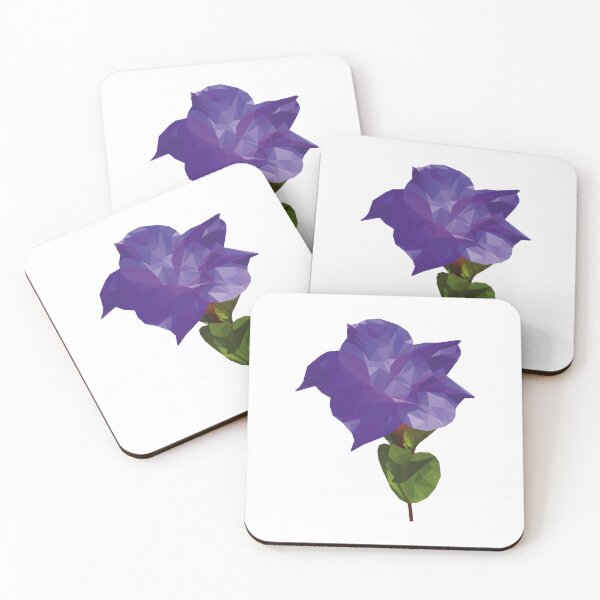 Item preview, Purple flower lowpoly transparent designed and sold by xP42.