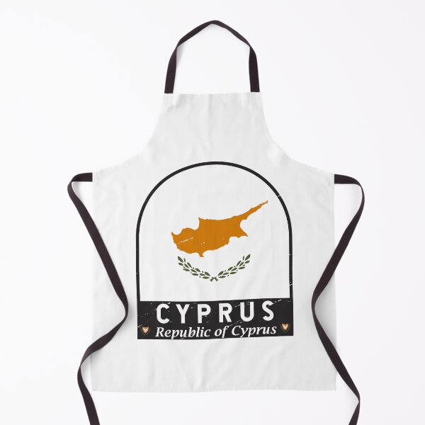 Item preview, Cyprus Flag Emblem Distressed Vintage designed and sold by KrisSidDesigns.