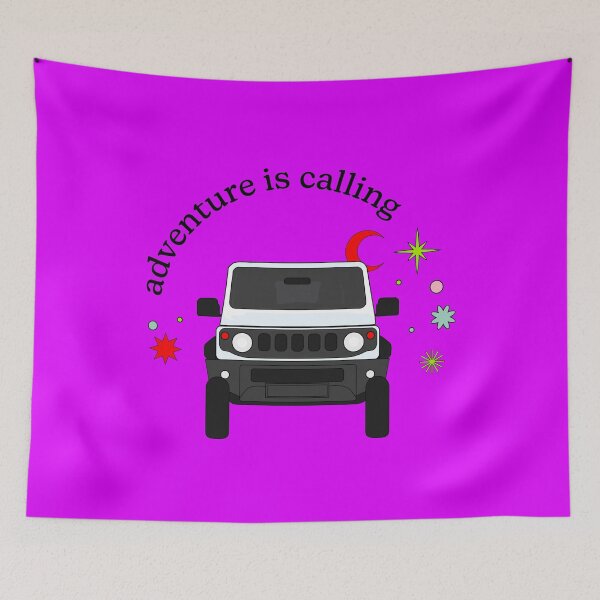 Item preview, Superior White Suzuki Jimny Adventure is Calling designed and sold by stoicjimny.