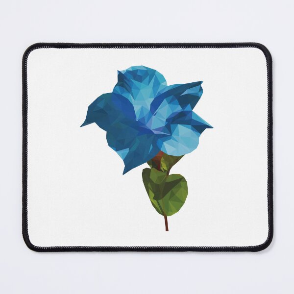 Item preview, Dark blue flower lowpoly transparent designed and sold by xP42.
