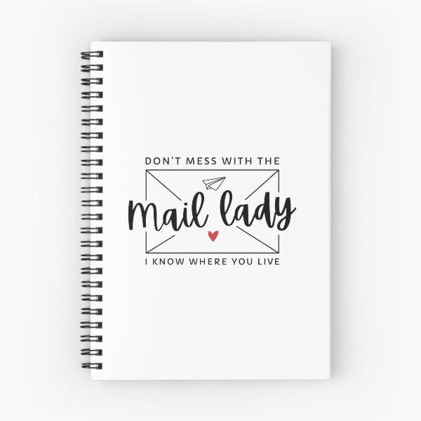 Item preview, Dont Mess With The Mail Lady, Funny Women Mail Carrier, Postal Worker Gifts designed and sold by singRsong.