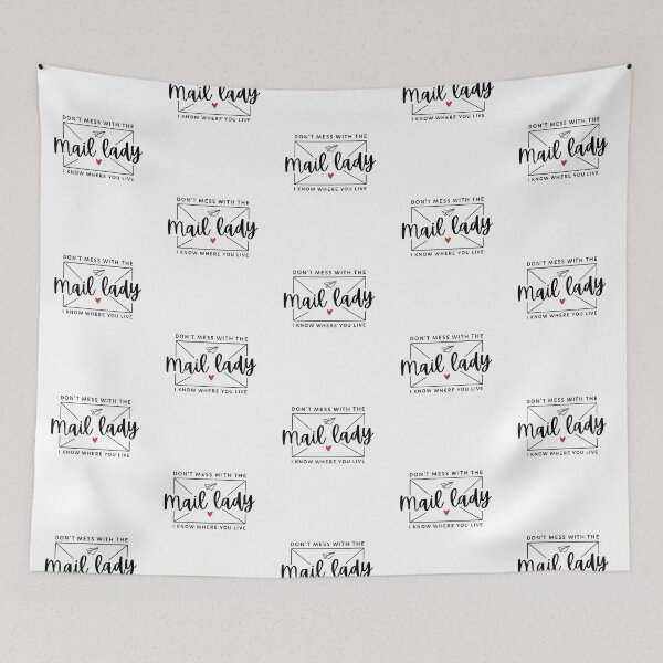 Item preview, Dont Mess With The Mail Lady, Funny Women Mail Carrier, Postal Worker Gifts designed and sold by singRsong.