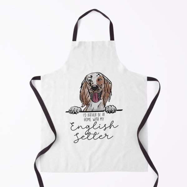 Item preview, I’d rather be at home with my English Setter designed and sold by Little Fuzz Shop.