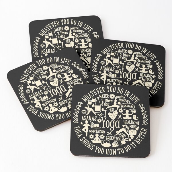 Item preview, Whatever You Do In Life Yoga Shows How To Do It Better designed and sold by ROMNDO.