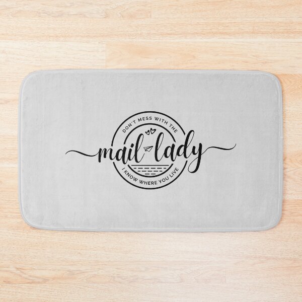 Item preview, Dont Mess With The Mail Lady, Funny Women Mail Carrier, Postal Worker Gifts designed and sold by singRsong.