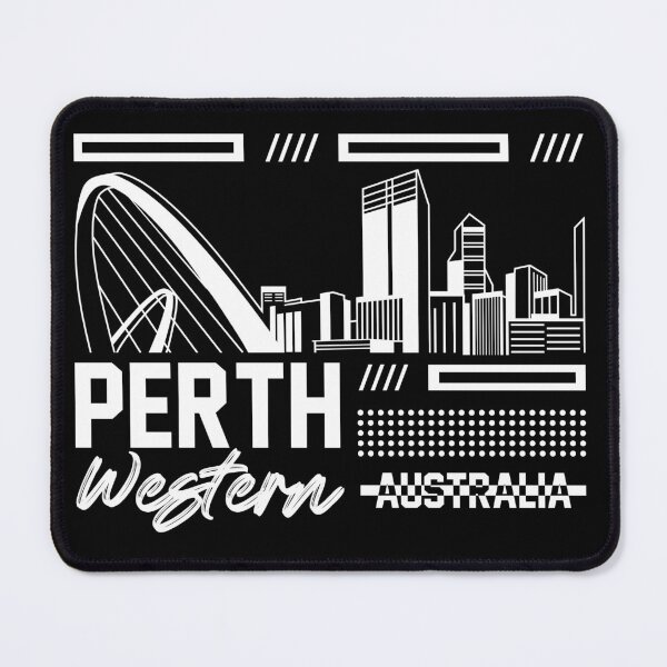 Item preview, Perth, perth, australia, western australia, perth skyline, perth australia, aussie, australian, sydney, melbourne, perth cityscape, skyline, perth poster, perth print designed and sold by NAZIMNADIR.