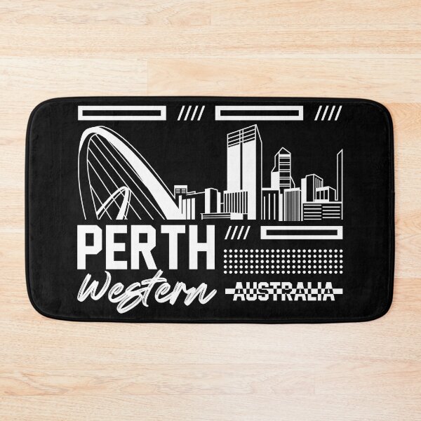 Item preview, Perth, perth, australia, western australia, perth skyline, perth australia, aussie, australian, sydney, melbourne, perth cityscape, skyline, perth poster, perth print designed and sold by NAZIMNADIR.