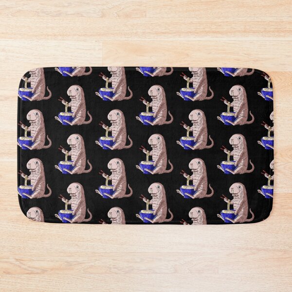 Item preview, Funny Japanese Kawaii Ramen Noodles Naked Mole Rat designed and sold by UpYourSelf.