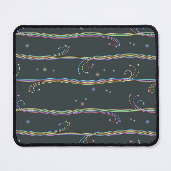 Item preview, Abstract seamless pattern colored lines and lights designed and sold by ReflectedCrafts.