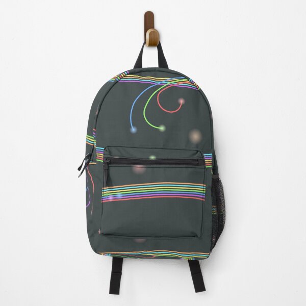 Item preview, Abstract seamless pattern colored lines and lights designed and sold by ReflectedCrafts.