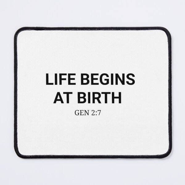 Item preview, Life begins at birth bible designed and sold by happyplacetobe.