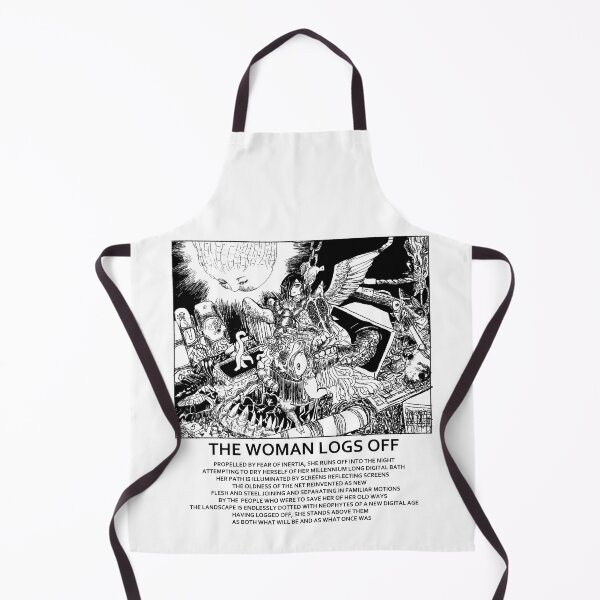 Item preview, THE WOMAN LOGS OFF designed and sold by ItsAdrienne.
