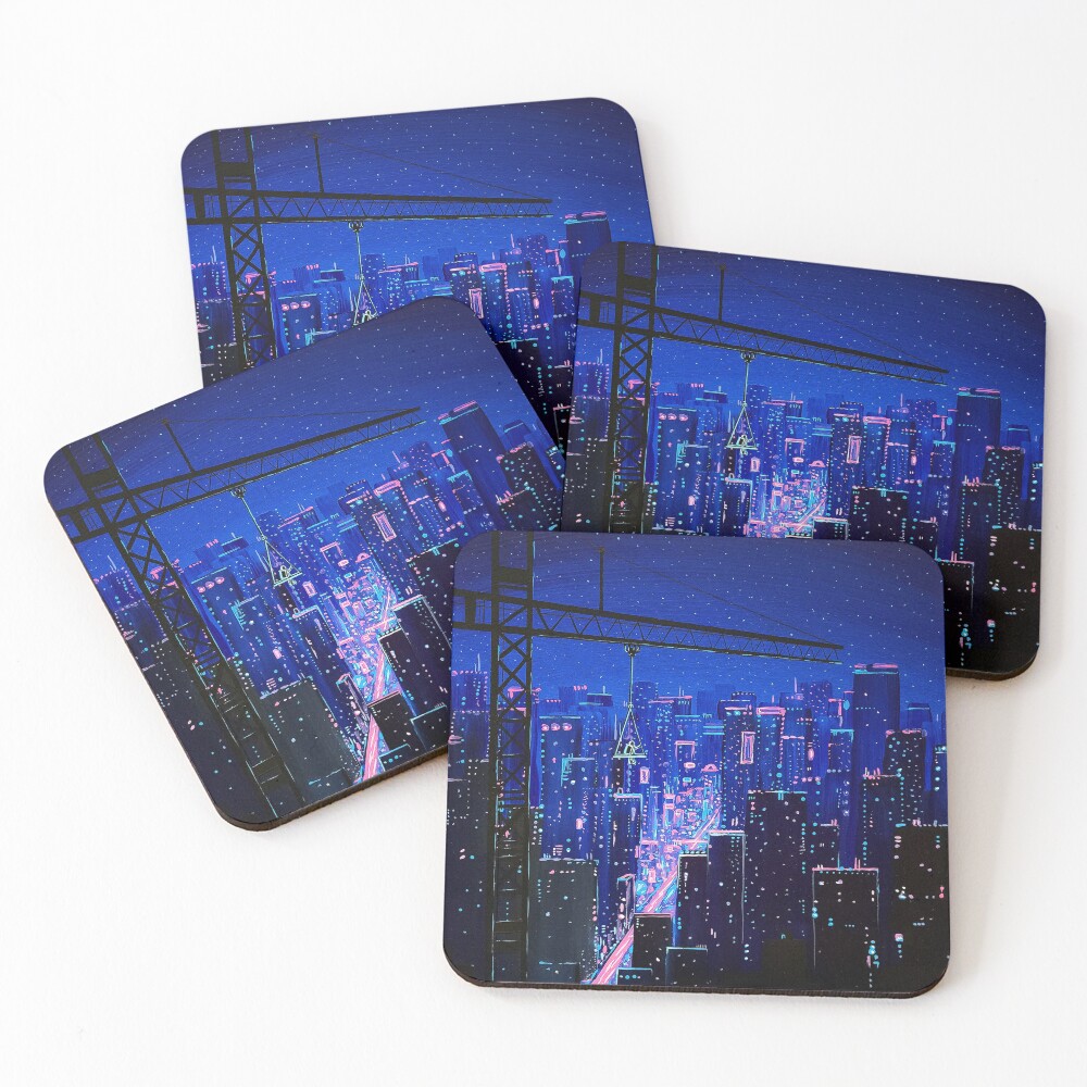 Item preview, Coasters (Set of 4) designed and sold by flooko.