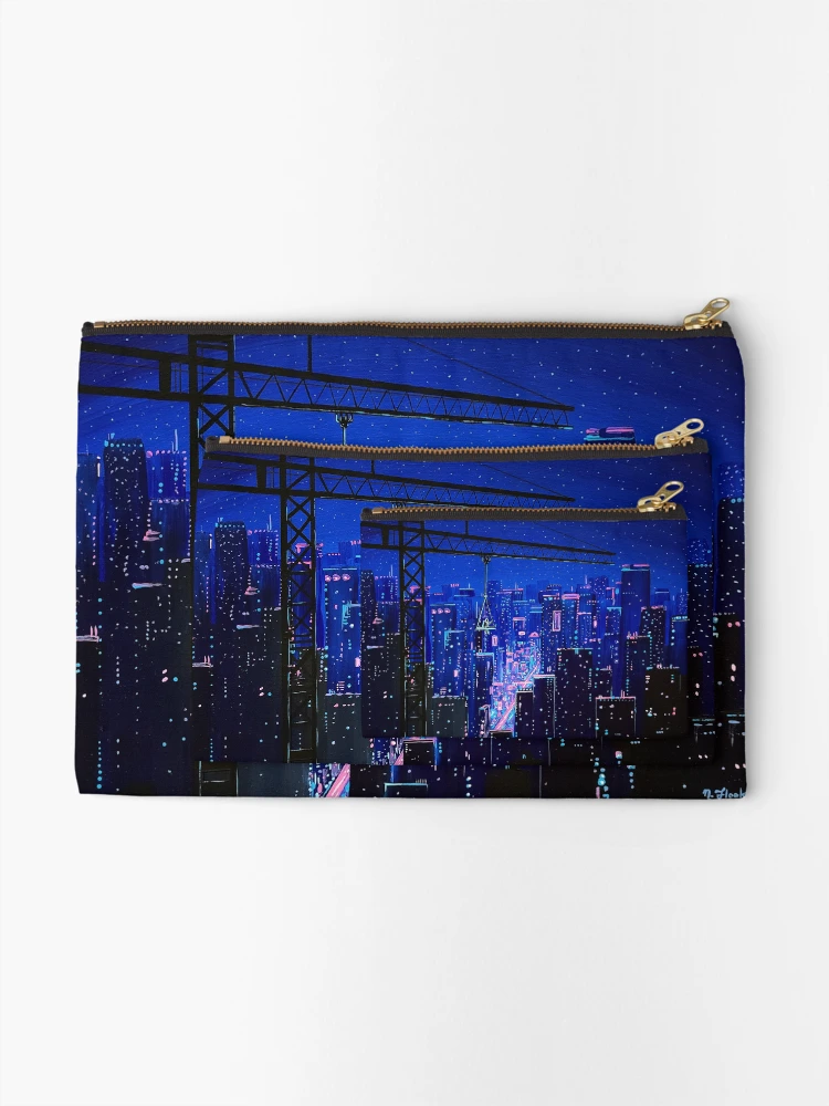Thumbnail 2 of 4, Zipper Pouch, Early Riser 2 designed and sold by flooko.