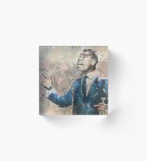 Louie Armstrong Acrylic Block