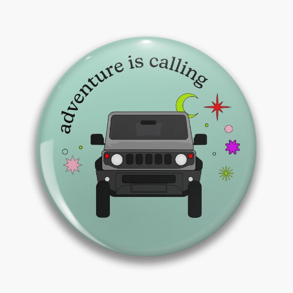 Item preview, Medium Grey Suzuki Jimny Adventure is Calling designed and sold by stoicjimny.