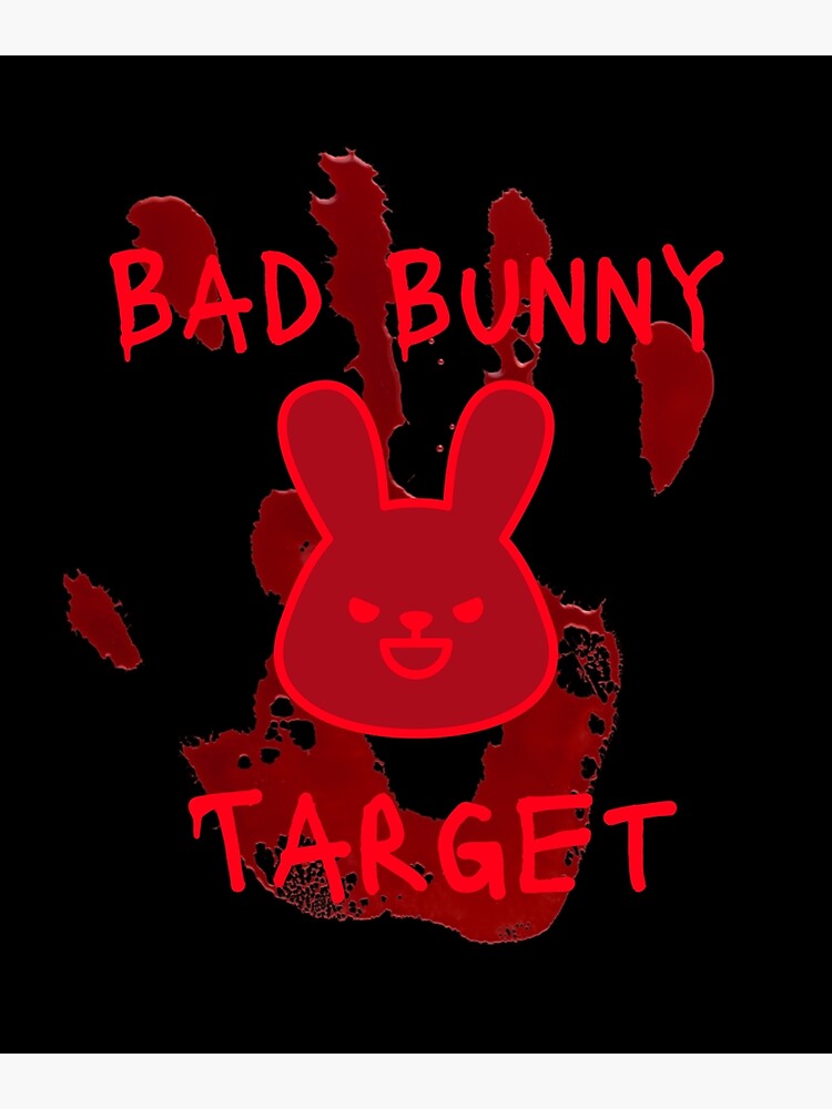 Bad Bunny Target Cap for Sale by empire1arts