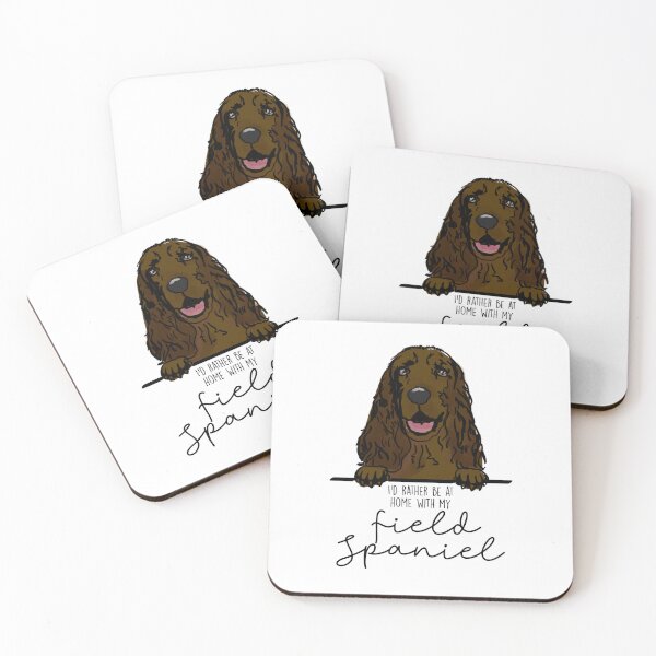 Item preview, I’d rather be at home with my Field Spaniel designed and sold by Little Fuzz Shop.
