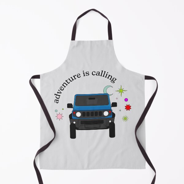 Item preview, Brisk Blue Suzuki Jimny Adventure is Calling designed and sold by stoicjimny.