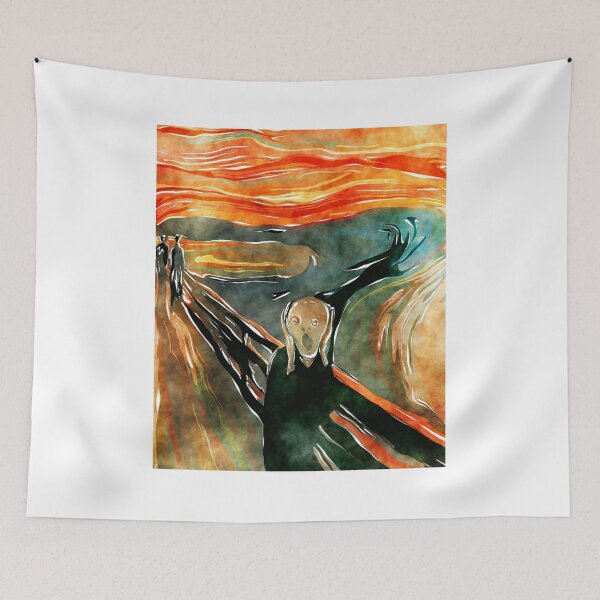 Item preview, man painting scream designed and sold by TimeOfTheFuture.
