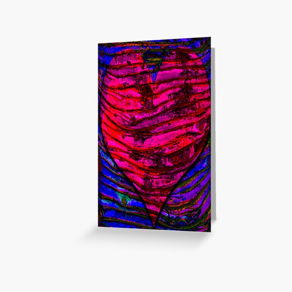 Tortured Heart Greeting Card