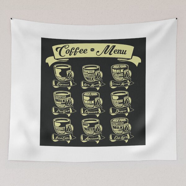 Item preview, Set of coffee menu  designed and sold by luka visnjic.