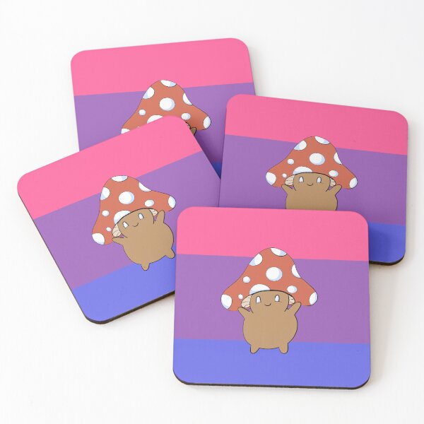 Item preview, Bisexual Chubby Mushroom designed and sold by LemonBeeDesigns.