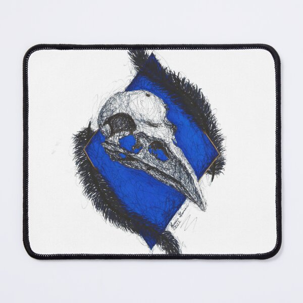 Item preview, Skull Series: Raven designed and sold by Jessieisaninja.