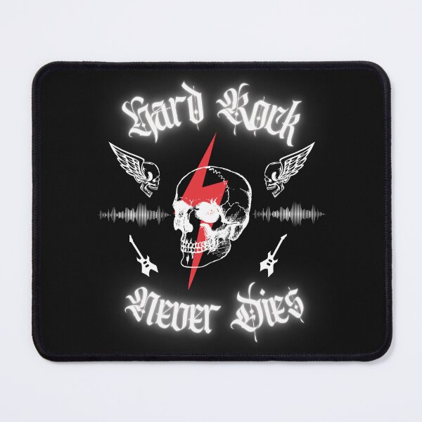 Item preview, HARD ROCK NEVER DIES!. Cool Retro Vintage Skull Design.  designed and sold by GEM STYLE.