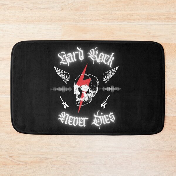 Item preview, HARD ROCK NEVER DIES!. Cool Retro Vintage Skull Design.  designed and sold by GEM STYLE.