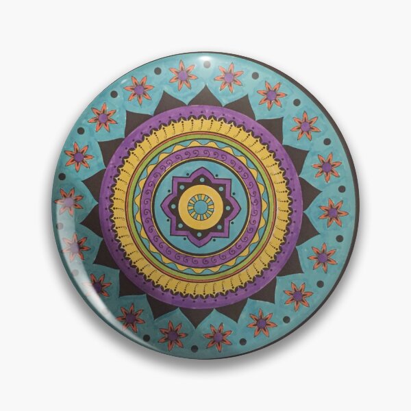 Item preview, Mandala Blue & Purple designed and sold by Meema85.