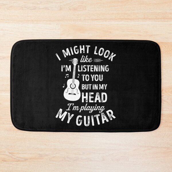Item preview, I Might Look Like I'm Listening To You Funny Guitar Music designed and sold by Bridge Galson.