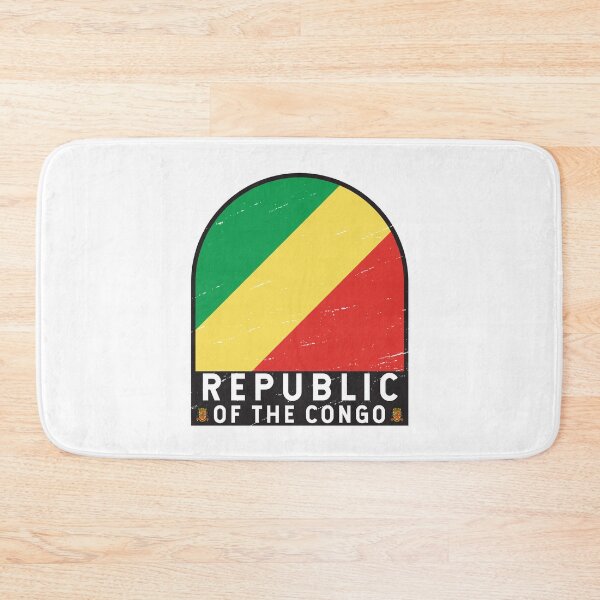 Item preview, Republic of the Congo Flag Emblem Distressed Vintage designed and sold by KrisSidDesigns.