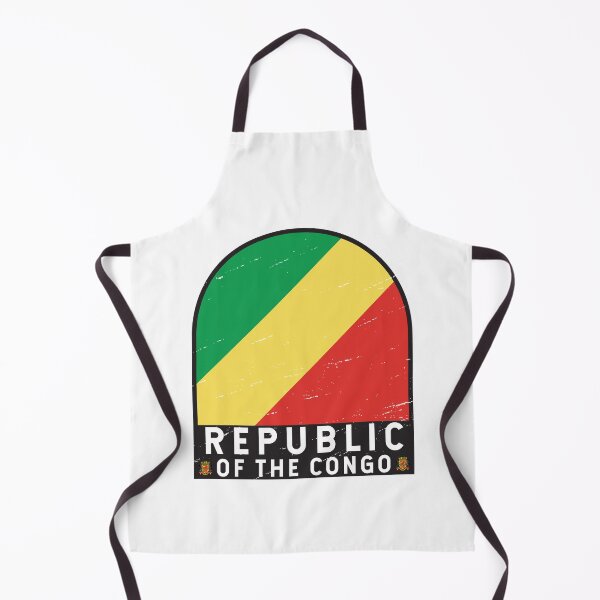Item preview, Republic of the Congo Flag Emblem Distressed Vintage designed and sold by KrisSidDesigns.