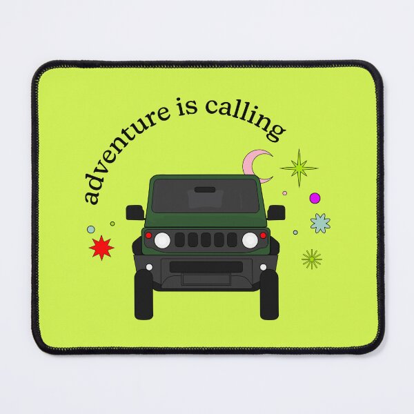 Item preview, Jungle Green Suzuki Jimny Adventure is Calling designed and sold by stoicjimny.