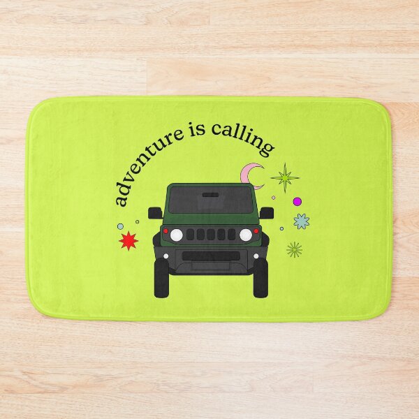 Item preview, Jungle Green Suzuki Jimny Adventure is Calling designed and sold by stoicjimny.