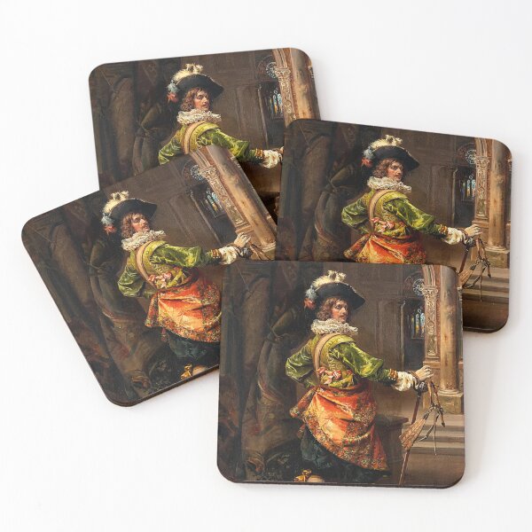 Item preview, Portrait of a Cavalier by Cesare Auguste Detti designed and sold by ramazis.
