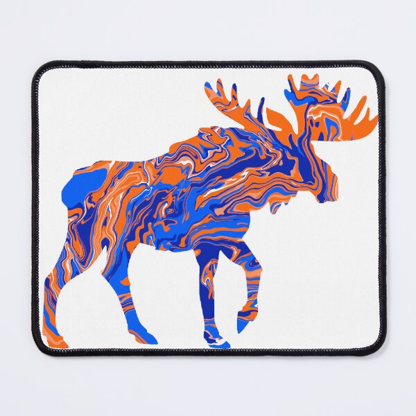 Item preview, Utica Trax Tie Dye Moose designed and sold by Allie Rockhill.
