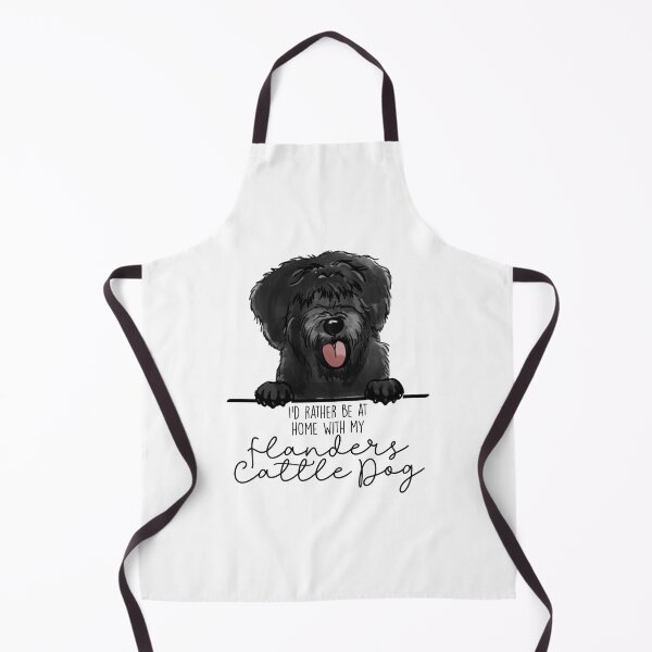 Item preview, I’d rather be at home with my Flanders Cattle Dog designed and sold by Little Fuzz Shop.