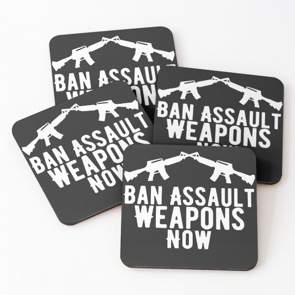Item preview, Ban Assault Weapons Now anti weapons USA  designed and sold by markosss.