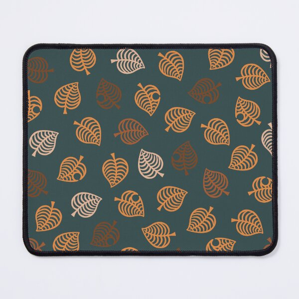 Item preview, Nook Leaf Aloha Logo - Orange on Dark Blue / Green Teal designed and sold by TheMajesticGoat.